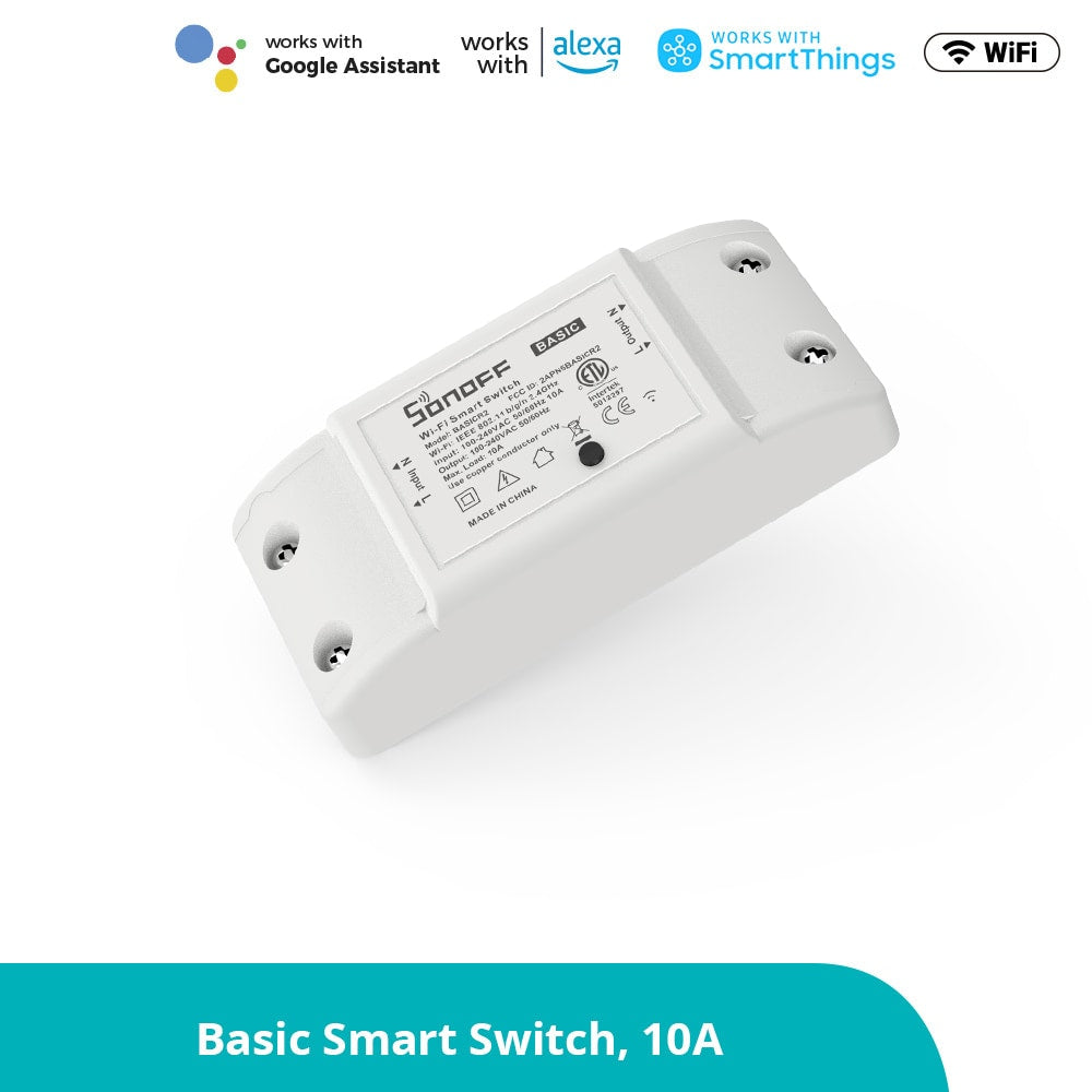 Sonoff BASICR2 Wi-Fi Smart Switch product image