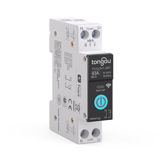 Tongou Wi‑Fi Energy Meter Switch 63A