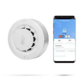 Wi-Fi Smoke Detector with Temp & Humi Sensor